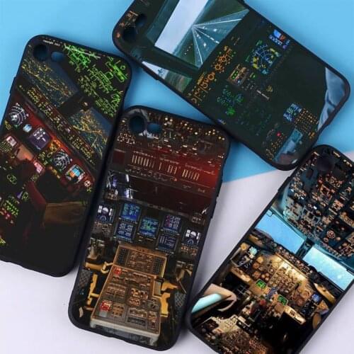 YNDFCNB Airplane Pilot Phone Case for iPhone 11 12 pro XS MAX 8 7 6 6S Plus X 5S SE 2020 XR cover