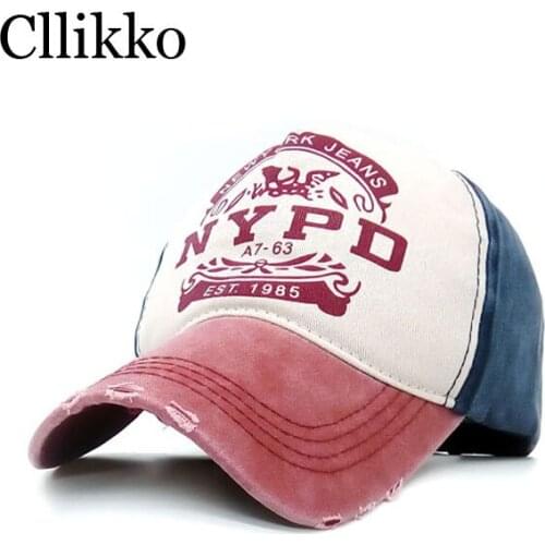 Cllikko wholesale baseball cap snapback hat spring summer cotton cap hip hop fitted cap cheap hats for men women cap