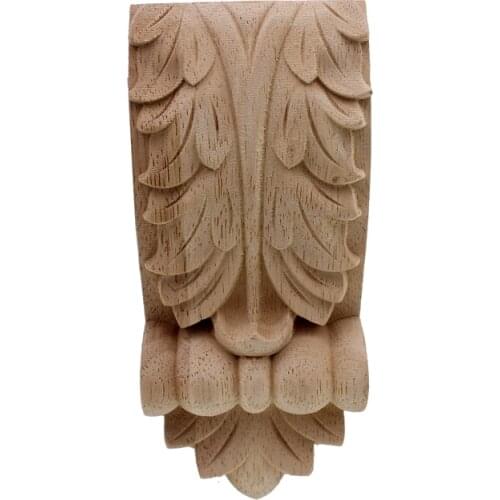 RUNBAZEF Wood Furniture Applique Door Fireplace God Stage Stigma Column Decoration Accessories Modern Kitchen Vintage Home Decor