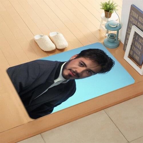 Robert Downey Jr Door Mat High Quality Print Carpets Anti-slip Floor Mat Outdoor Rugs Animal Front Door Mats 40x60 50x80cm 01-11