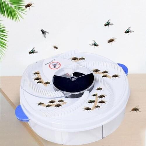 Electric Fly Trap Device Automatic Pest Catcher Fly Killer USB Flytrap Insect Pest Flytrap Garden Kitchen Home Type Fly Trap