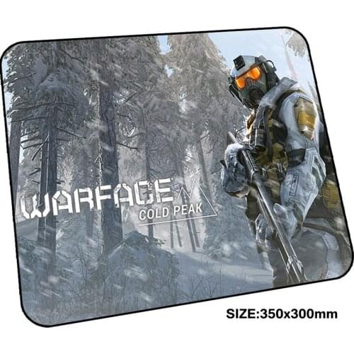 Warface mousepad gamer 350x300x3mm gaming mouse pad HD pattern notebook pc accessories laptop padmouse Fashion ergonomic mat