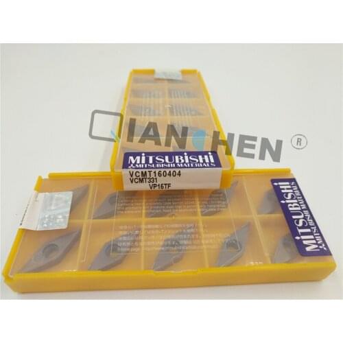 Mitsubishi 10pcs/lot VCMT160404 08 VP15TF Internal Turning Tool Hard Alloy