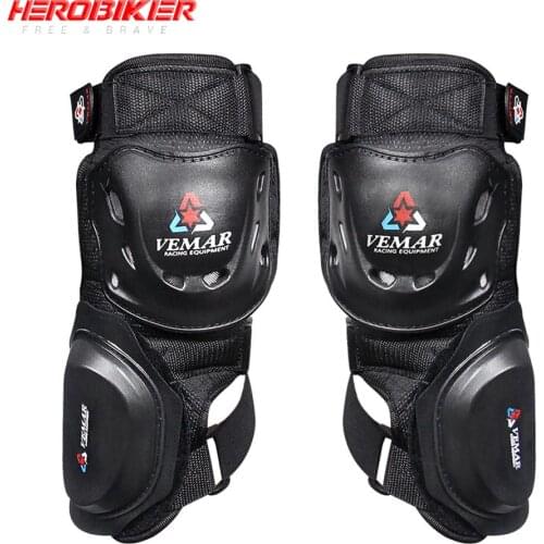 Motorcycle Knee Pad CE Motocross Knee Guards Motorcycle Protection Knee Motor-Racing Guards Safety Gears Race Brace Black