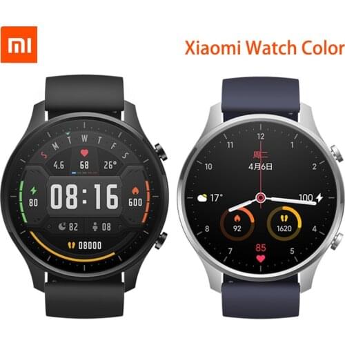 Original Xiaomi Smart Watch Color NFC GPS 1.39'' AMOLED HD Fitness Tracker Heart Rate Monitor Long Battery Multi-dial Bracelet