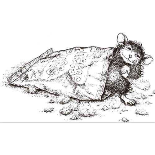 Cartoon mouse Transparent Clear Silicone Stamp/Seal for DIY scrapbooking/photo album Decorative clear stamp sheets A1791