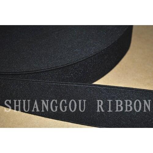 Stretchrite 2''(5cm) by 40meters Elastic Cord.black