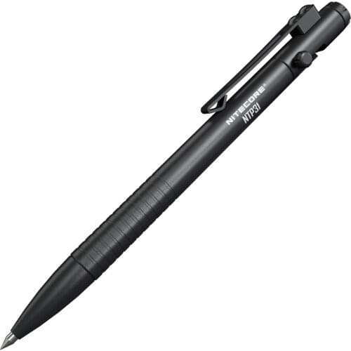 NITECORE NTP31 multi-purposed Bolt Action Tactical Pen Aluminum Alloy Self-defense Weapon Self-defense Weapon High quality Pen