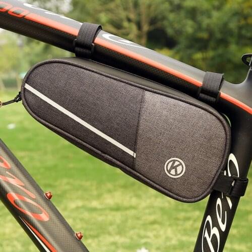 Bicycle Triangle Bag Bike Frame Front Tube Bag Waterproof Cycling Bag Battery Pannier Packing Pouch Accessories