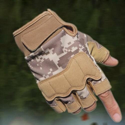 Tactical CS Gloves Mens Military Special Forces Soldiers Navy Seals Military Active Gloves OPS Combat Glove Antiskid Half Finger