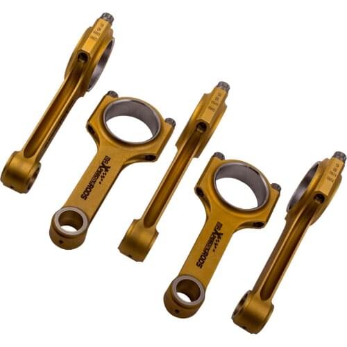 Titanizing Connecting Rods 139.5mm + ARP Bolts For Volvo V70 P80_ 1995-2000 Estate 2.3 T5 Con Rod Conrods Balanced Pleuel Bielle