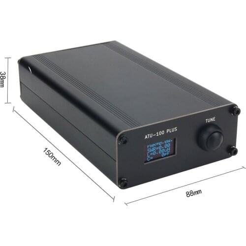 Assembled 100W ATU-100 Plus 1.8-50M Open Source Shortwave Automatic Antenna Tuner with Metal Shell