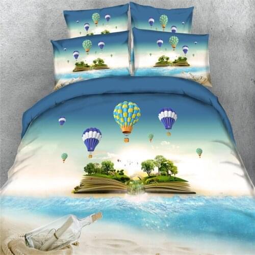 3d printing colors balloon/lollipop 5pcs with filler comforter set twin/full/queen/king/super king size free shipping via UPS
