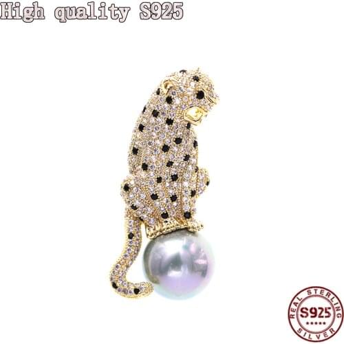 2021 New Fashion Jewelry, High Quality Leopard Brooch, Exquisite Best Charm Brooch