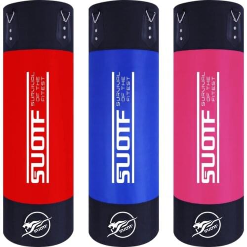 MMA Boxing Punching Bag For Training Fitness Boxing Sack Equipment With Hanging Kick Children Adults Gym Kickboxing Sandbag