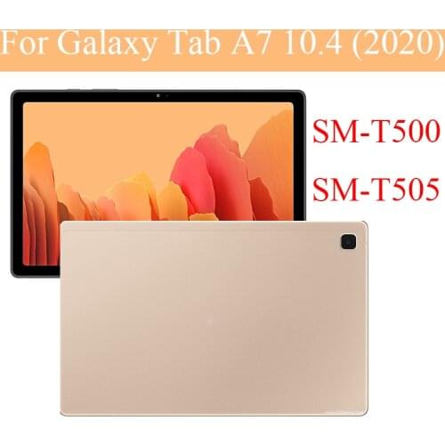 Tablet case for Samsung Galaxy Tab A7 10.4" 2020 PU Leather Tri-fold protective sleeve Hard Cover Ultra thin for SM-T500 SM-T505