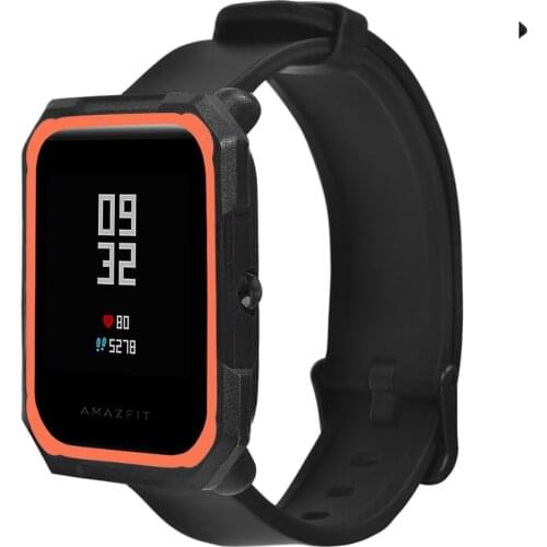 Protective Case for Xiaomi Huami Amazfit Bip Youth Watch Full TPU Shell Colorful Cover Accessories for Amazfit Bip Youth Watch
