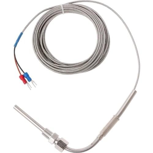 -100~1250°C Stainless Steel EGT Temperature Sensors Thermocouple K Type For Motor Exhaust Gas Temp Probe 1m/2m/3m/4m/5m