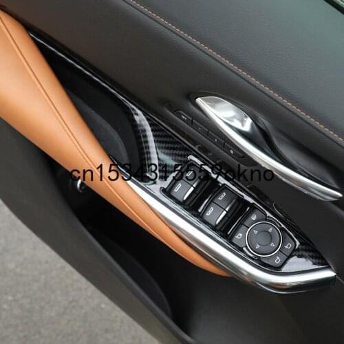 For Cadillac XT4 Interior Door Glass Switch Lifting Strip Patch Accessories