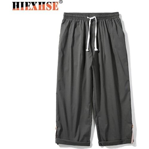 Широкие мужские брюки HIEXHSE China At AliExpress
