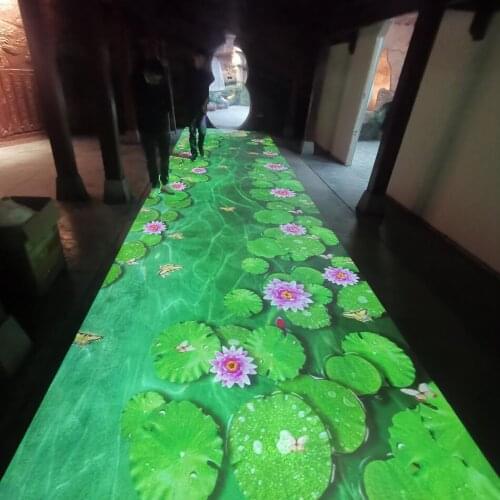 DefiLabs interactive floor projection Christmas interactive effects