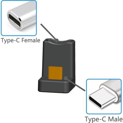 Connector Angled OTG Adapter USB C Male to USB C Female Converter USB 3.1 Type C to USB C for MacBook Pro Samsung Galaxy S8