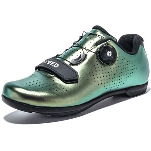 Road Cycling Shoes Men Sneakers Color Changing Professional Mountain Bike Sports Breathable Bicycle Racing Self-Locking Sneakers