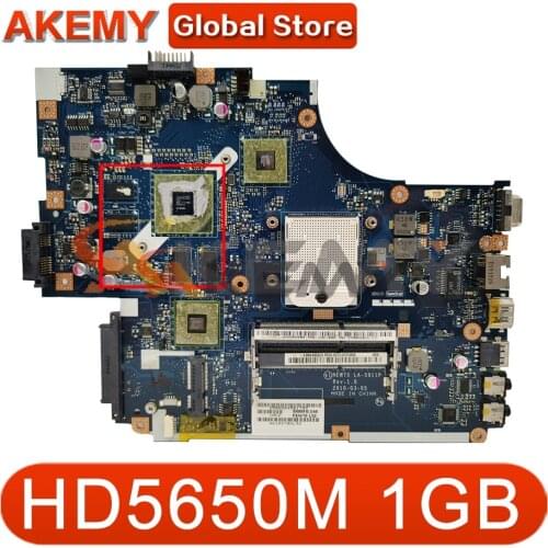 AKEMY For ACER 5551G 5552G Laptop Motherboard NEW75 LA-5911P MBWVF02001 HD 6650M HD5650M 1GB DDR3 100% Tested
