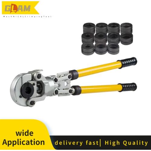 Power hand manual mechanical aluminum copper hydraulic cable lug crimping tools China supplier