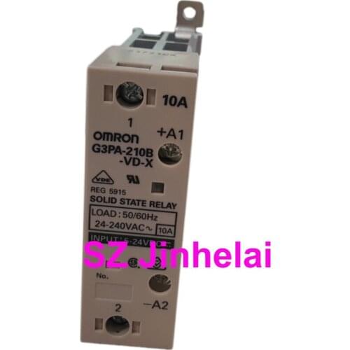 OMRON G3PA-210B-VD-X Authentic original Guide rail type solid state relay (can substitution G3PA-210B-VD) 10A 5-24VDC DC5-24V