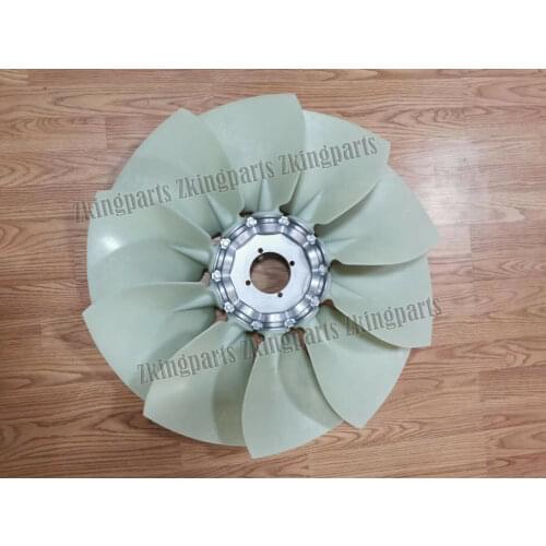 Diesel Engine Cooling Plastic Fan Blade Fit for Volvo EC210B EC210BLC New 10 Blades