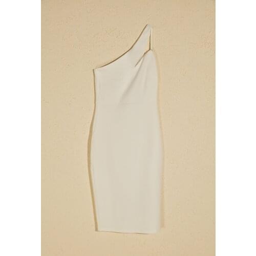 Trendyol Collar Detail Dress TPRSS20EL2048