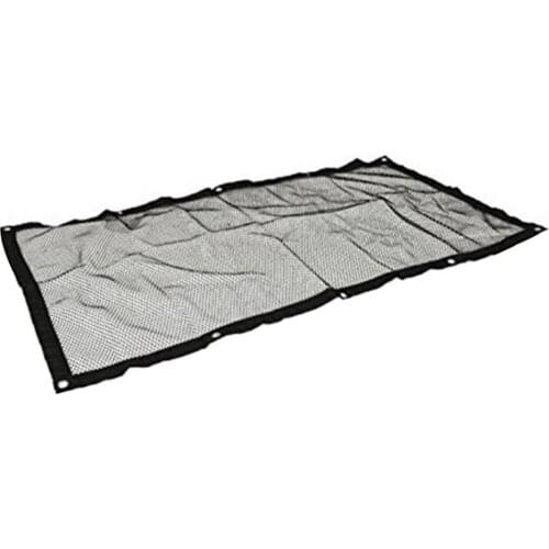 Durable Car Universal Back Seat Dog Pet Barrier Mesh Safety Net Guard with Belt