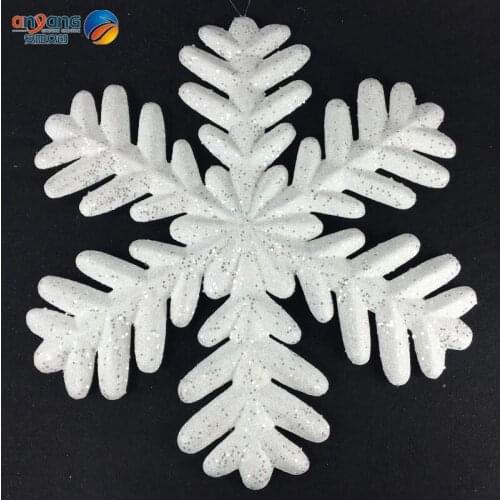 Christmas jewelry scene wedding wedding arrangement frozen effect 50CM foam snowflake diamond effect 1