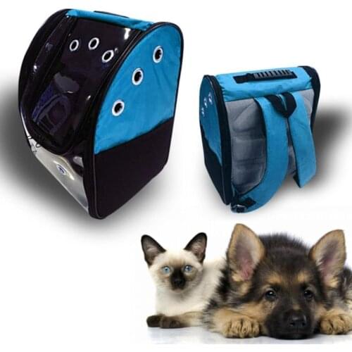 Cat Dog Carrier Backpack Bag Astronot-Teal