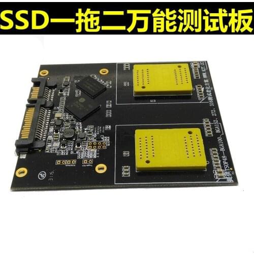 SM2246EN Main Control Flash Test Socket SSD One Drag Two Test Solution Board NANDFlash Cleared