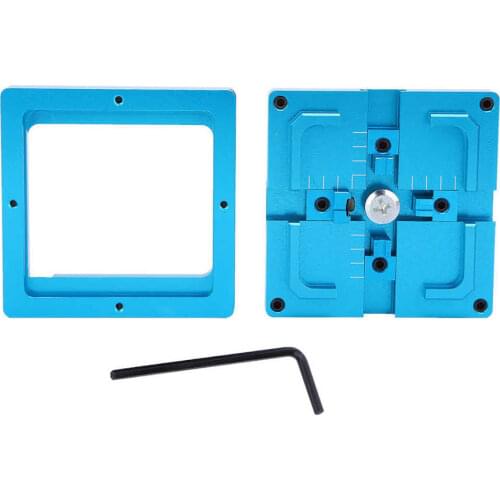80X80mm BGA Reballing Rework Station Single Frame Template Stencil Welder Kits