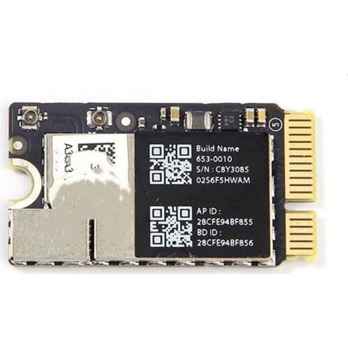 Tarjeta WiFi Bluetooth AirPort BCM943224PCIEBT2 para apple MacBook Air 13 "A1369 2010 2011 MacBookAir 11" A1370 2010 2011 A1465