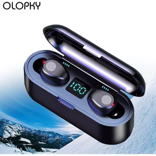 TWS Touch Control 8D Stereo 5.0 Bluetooth Earphone Headphones Wireless Earbuds For 2000 mAh Auriculares Bluetooth Inalambrico