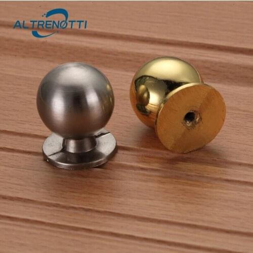 Cabinet Furniture Knob Zinc Alloy Silver Gold Simple Drawer Kitchen Door Pull Single Hole Modern Wardrobe Cupboard Metal Handle