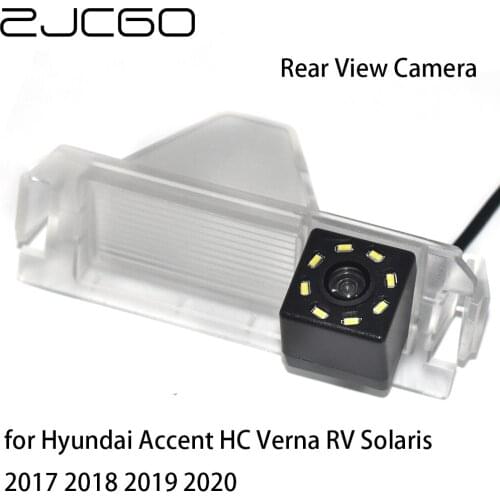 ZJCGO CCD HD Car Rear View Reverse Back Up Parking Waterproof Camera for Hyundai Accent HC Verna RV Solaris 2017 2018 2019 2020