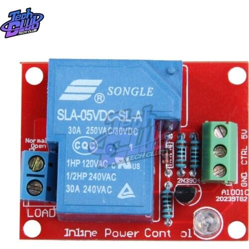 5V 30A 1-Channel Relay Module SLA-05VDC-SL-A H/L Level Triger for Arduino Mega 2560 AVR PIC DSP ARM