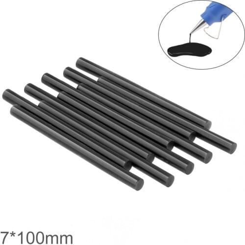 100pcs 7mmx100mm Transparent Hot Melt Gun Glue Sticks Gun Adhesive DIY Tools for Hot Melt Glue Gun Repair Alloy Accessories