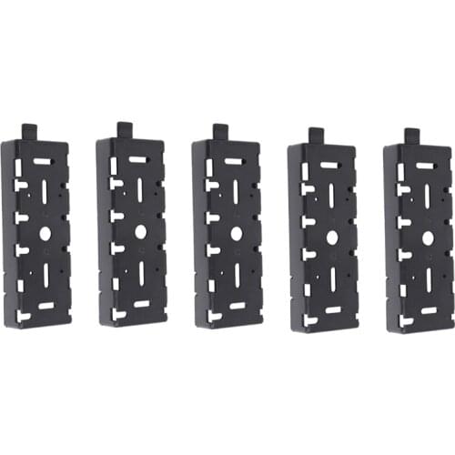 Lot 5PCS Black Plastic Panel Mount Bracket For YAESU FT-8800 FT-8800R FT-8900 FT8800 Car Mobile Two Way Radio Walkie Talkie