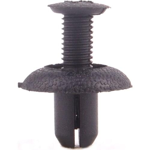 50pcs/set Front & Rear Bumper Clip Nylon Push-Type Retainer MB-253964 For Lancer Tredia Car Clips Car-Styling Car accessories