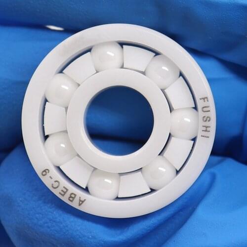 607 Full Ceramic Bearing 1PC 7*19*6 mm ABEC-9 ZrO2 Material 607CE All Zirconia Ceramic Ball Bearings
