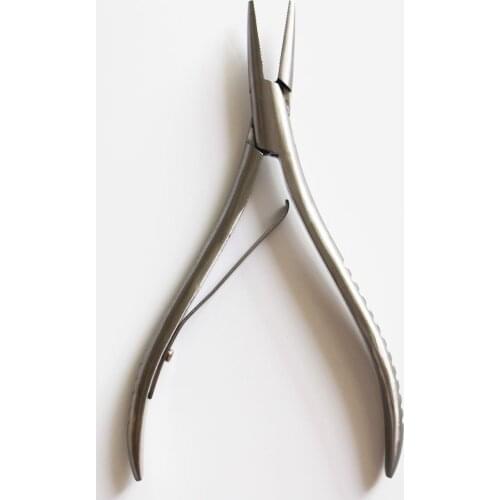 Free shipping Flat Shape Stainless Steel Multi-Functi Extension Tools Pliers For Hair extension 1pc/pack