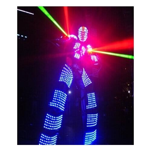 Free shipping LED Robot / LED Costume / David Guetta robot suit / LED robot suit / Robot clothes