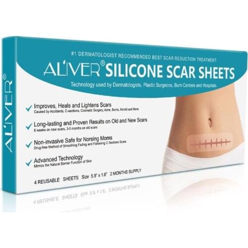 Safe Scar Removal Sticker Acne Scar Non-toxic Skin-friendly Practical Therapy Delicate Design Long-lasting Plaster Set