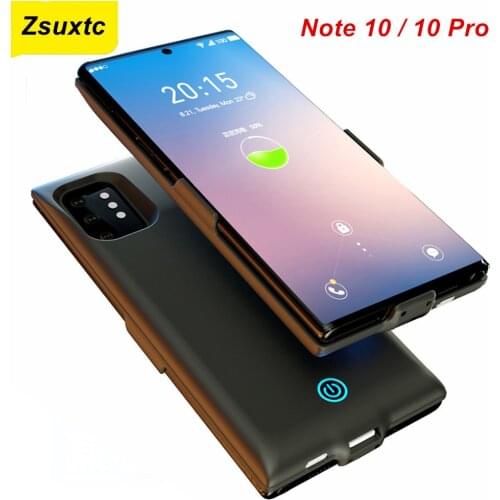 7000 Mah Battery Case For Samsung Note 10 10 Pro Battery Charger Case Smart Phone Cover Power Bank For Note10 Battery Case